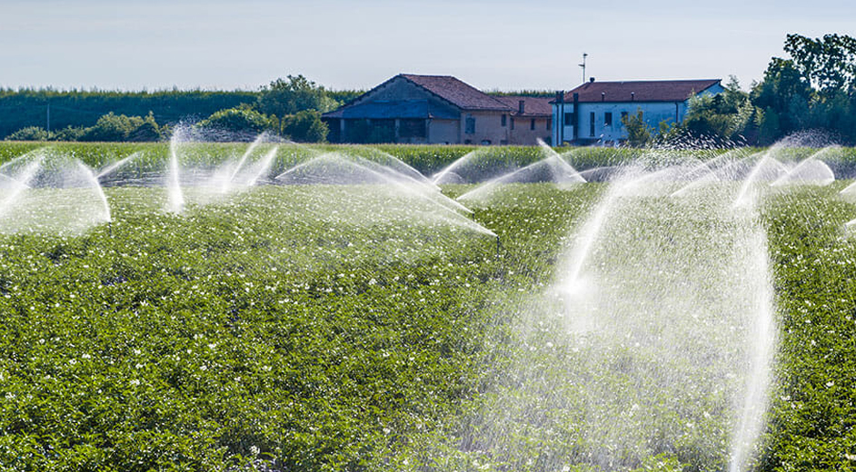 Pompe d'irrigation agricole