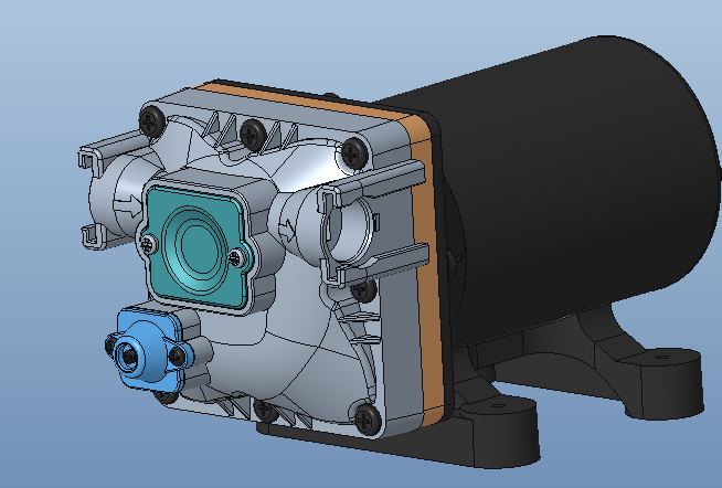 Personnalisation de la pompe à eau rv 12 V série 42 pour cas spécial.